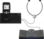 Grundig Digta 7 Stand-alone Kit, 25 h, Quality Play (QP), Standard playback (SP), DSS, MP3, WAV, 200 - 7500 Hz, 64 - 192 Kbit/s, LCD
