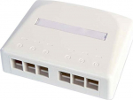 CommScope Surface Mount Module, 6 port, alphine white