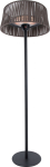 SUNRED | Heater | ARTIX M-SO BROWN, Corda Bright Standing | Infrared | 2100 W | Brown | IP44