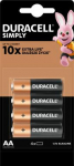 Duracell Battery AA / R6 4 szt