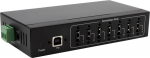 Exsys EX-11217HMVS 7 Port USB 2.0 Metal Hub Power Supply DIN-Genesys Rail Kit - Kabel-/Adapter - Digital/Data
