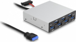Delock Hub - 3.5", 5 Gbps - 7 x USB - Desktop