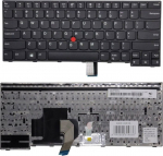 Keyboard LENOVO Thinkpad E470, with trackpoint, US
