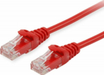 Equip Patchkabel Cat6 U/UTP 2xRJ45 1.50m rot PVC Polybeutel