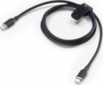 Zagg mophie charge stream - USB-kabel - 24 pin USB-C (hane) till 24 pin USB-C (hane) - 2 m - USB-power supply (30W) - svart