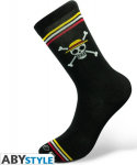 Abysse One Piece - Skull Black Socks (ABYSOC006)
