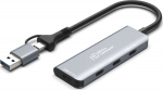MicroConnect Premium USB-C hub 3.2 Gen 1, 4-Port hub USB 3.2 Hub 4-Port