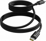Kabel USB Baseus USB-C - USB-C 1 m Czarny (6932172662363)