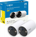 TP-Link Tapo C410 Smart Wire-Free Indoor/Outdoor Security Camera (2-pack)