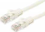 Equip Patchkabel Cat6A U/UTP 2xRJ45 0.25m white LSZH polybag