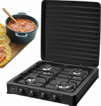 Stella cooker GAS STOVE STELLA STKGC-04 4 BLACK BURNERS