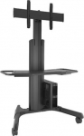 Chief LPAUB | FUSION Large Manual Height adj. | Justerbar 1270mm 1770mm | VESA 200x200-800x400 | Max 90.7kg | Svart
