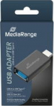 MediaRange Universaler USB-A auf USB-C Adapter schwarz