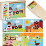 Smily Play *****Puzzle Wood 4 pictures SPW84947 49474