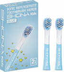 SHONA KOŃC&Oacute;WKI DO SZCZOTECZKI VISION KIDS BLUE