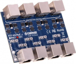 4-Channel network surge arrester module LAN Gigabit Ethernet EWIMAR PTF-64-EXT/PoE