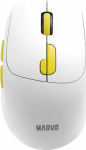 Wireless Mouse, Marvo M809W, bia�a, Optical, 1600DPI