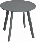 DLGTP Round garden table SAONA, metal, &Oslash; 50 cm