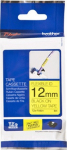 Brother TZE-FX631 LAMINATED TAPE 12 MM, BLACK ON YELLOW / FLEXI-TAPES