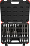 GEDORE red Screwdriver Bit Sockets 1/2" XZN 26-pieces