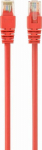 PATCH CABLE CAT5E UTP 0.5M/RED PP12-0.5M/R GEMBIRD