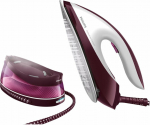 Philips Steam Station | GC7842/40 PerfectCare Compact | 2400 W | 1.5 L | 6.5 bar | Auto power off | Vertical steam function | White/Purple
