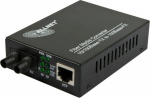 ALLNET ALL-MC107-ST-MM 100Mbit/s Multi-mode black network media converter
