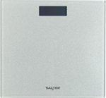 Salter 9037 SVGL3RCFXAS Glitter Glass Personal Bathroom Scale - Silver