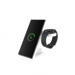 FIXED 3-in-1 wireless charging station, Samsung, white