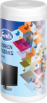 Screen cleaning cloths moistened FOROFIS 50 pcs in a jar