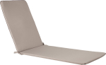 Deck chair pad OHIO 55x190xH2.5cm, beige