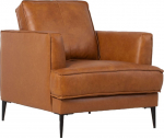 Armchair LEO light brown