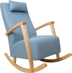 Rocking chair VENLA light blue