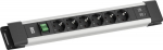 Bachmann Socket strip CONNECTUS 6xCEE7/3 1xSchalter 1xUSB A/C 22W 2.0m CEE7/7