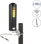 Delock antenna - 5G, LTE, SMA-Stecker, fest