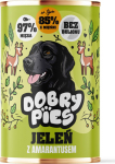 DOBRY PIES Venison with amaranth - wet dog food - 400g