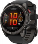 Garmin fenix 8 Pro 3.56 cm (1.4") AMOLED 51 mm Digital 454 x 454 pixels Touchscreen Black, Grey, Titanium Wi-Fi GPS (satellite)