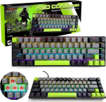 Media tech Mechanical keyboard 60% RED CORE MX60 MT1260