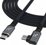 Kabel USB Wozinsky USB-C - USB-C 1.5 m Czarny (5907769376719)