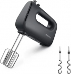 Philips Hand mixer | HR3739/00 5000 Series | Hand Mixer | 400 W | Number of speeds 5 | Turbo mode | Black