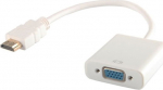 SAVIO Adapter HDMI (M) - VGA (F) CL-201