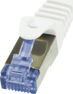 LogiLink kat.6a S/FTP 1.0m white gold-plated ends - kabel LogiLink S/FTP kat.6A/7 1.0m white