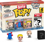 Funko Bitty Pop! 4-Pack: Retro Toys: Mr. Monopoly Vinyl Figures