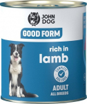 John Dog GOOD FORM Adult with lamb karma 800g