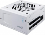 FSP VITA GM 1000W White Netzteil ATX ATX3.1 Wei&szlig;, 1000 W, 100 - 240 V, 50/60 Hz, 12 - 6 A, Aktiv, 100 W