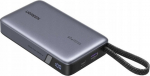 Powerbank Ugreen Powerbank 20000mAh Ugreen PB550, 67W, USB + USB-C, built-in cable (szary)