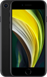 Apple REFURB post-lease smartphone. PHONE IPHONE SE 2020/64GB BLACK GRADE A RENEWED