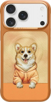 Nimmy Case Nimmy Gentle Pets Series Dog MagSafe do iPhone 17 Pro Max orange