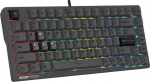 A4Tech Bloody MS76 USB Magnetic Iron Grey - Magnetic keyboard MS | Rapid Trigger Mode | compact Tenkeyless system -75% (82 keys) | Backlight RGB |1000 Hz