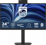 Philips 24B2N3200JH - 3000 Series - LED-screen - 24" (23.8" visbar) - 1920 x 1080 Full HD (1080p) @ 120 Hz - IPS - 1500:1 - HDMI, VGA, DisplayPort - speaker - svart